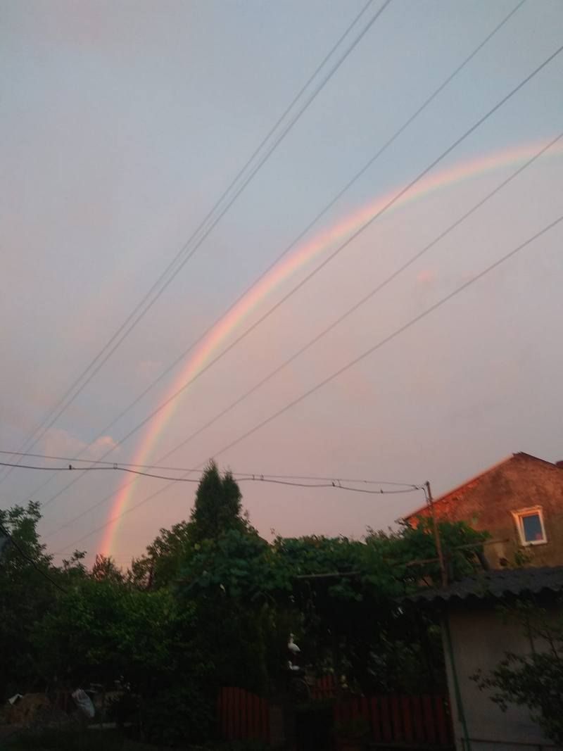 Веселка над Коломиєю, як арка перемоги 13