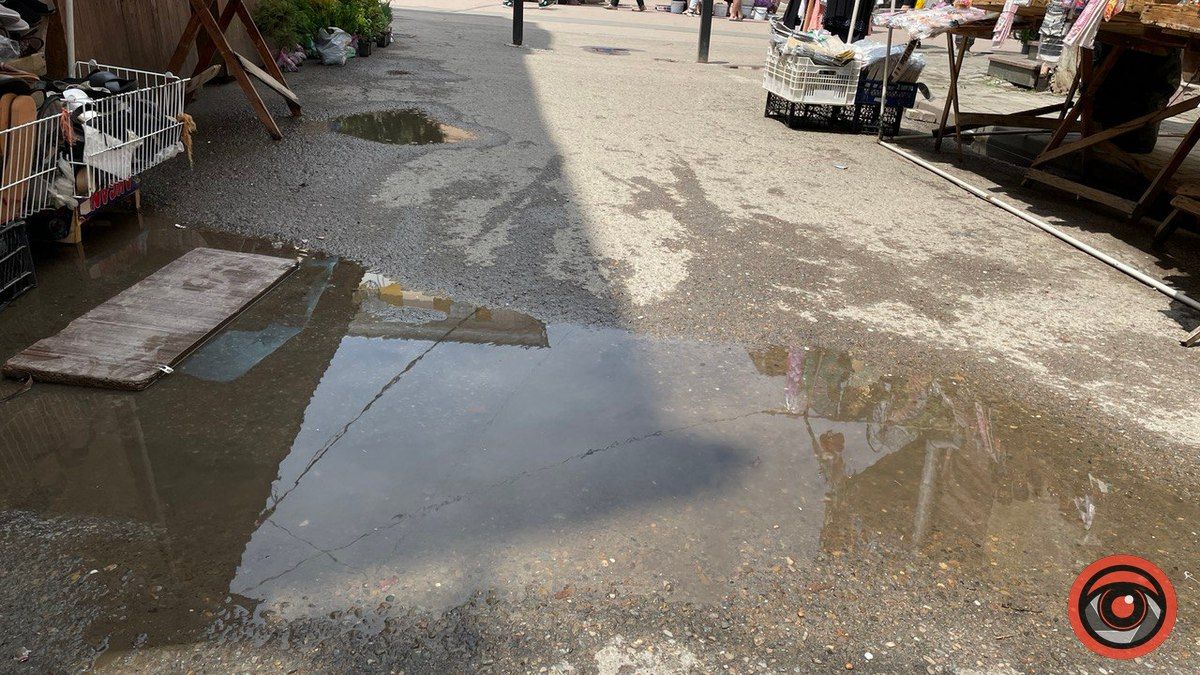 Калюжі в Коломиї: як виглядає місто після дощу. Фоторепортаж 3