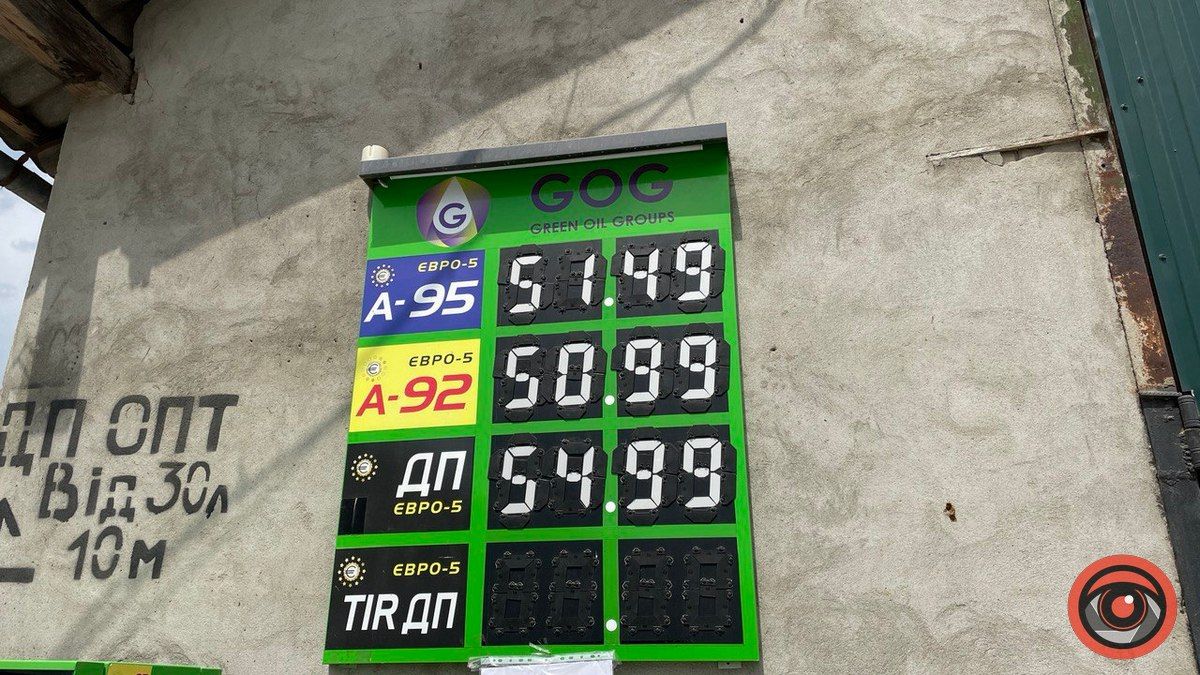 Ціни на пальне у Коломиї 5 липня 2