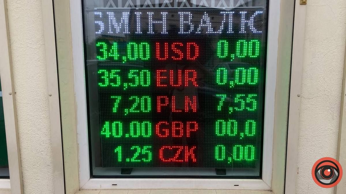 Євро дешевшає | Курс валют в Коломиї на 6 липня 3