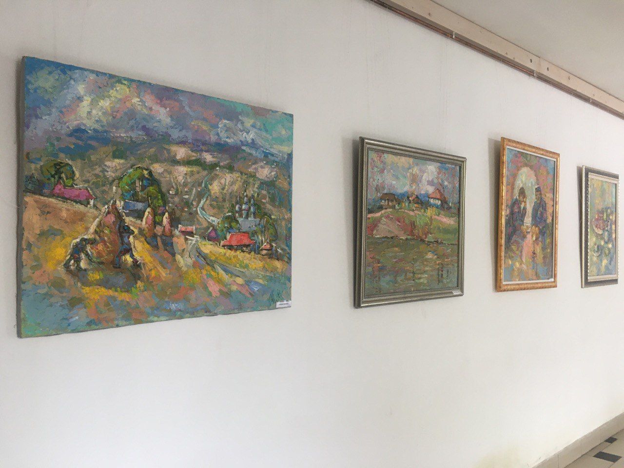 Будівельник за професією, художник – за покликанням. Виставка Миколи Качура в Світовиді 1