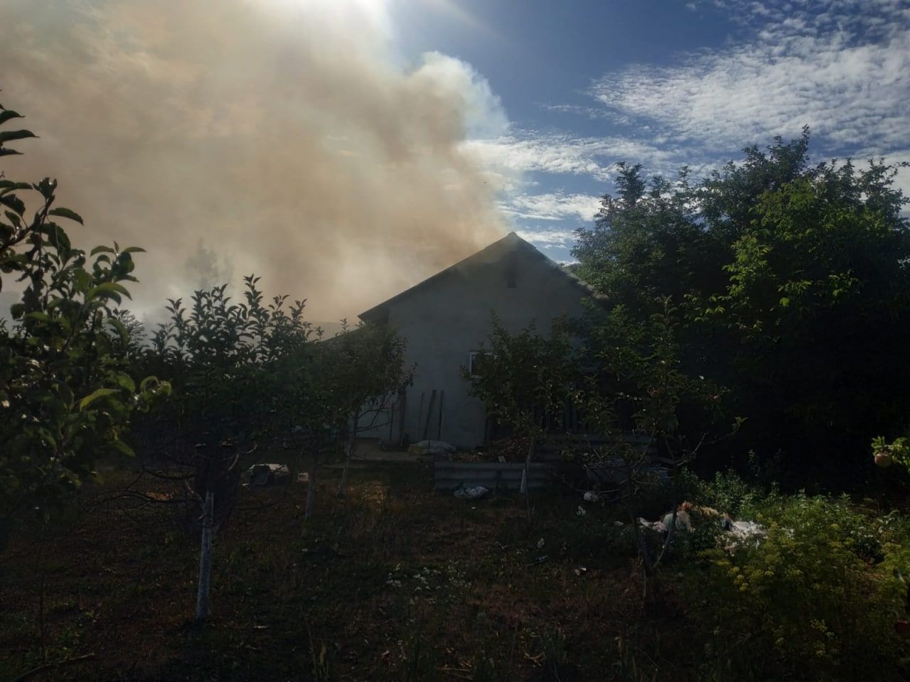 Чергова пожежа: у селі Торговиця спалахнула домівка 1