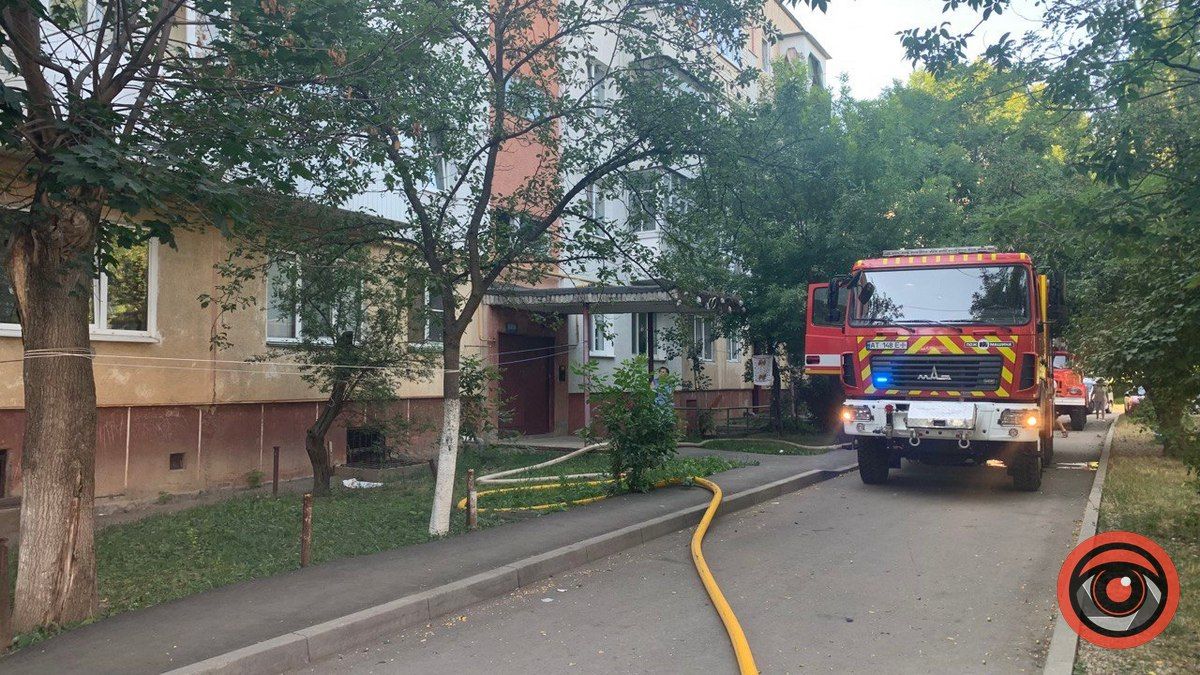 Пожежа у квартирі на вулиці Чайковського 1