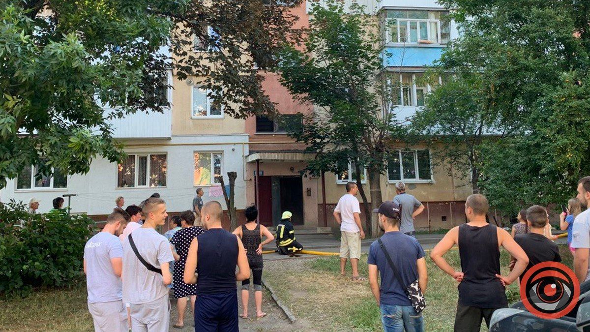 Пожежа у квартирі на вулиці Чайковського