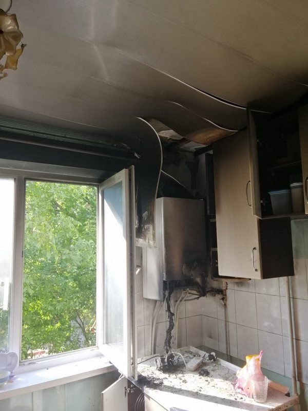 Пожежа у квартирі на вулиці Чайковського 5
