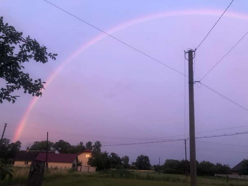 Веселка над Коломиєю, як арка перемоги 10