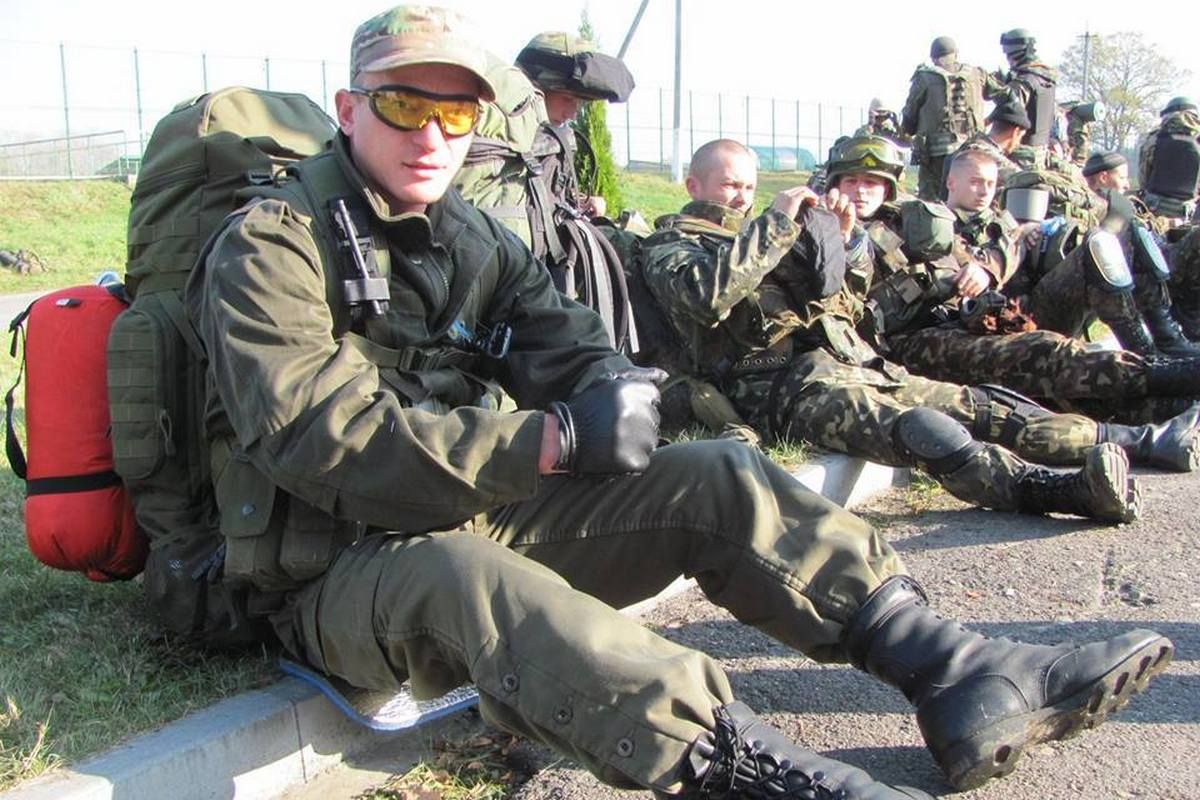 Василь Кузьмин на захисті Донецького аеропорту. 2014 рік. Фото з особистих архівів кіборга