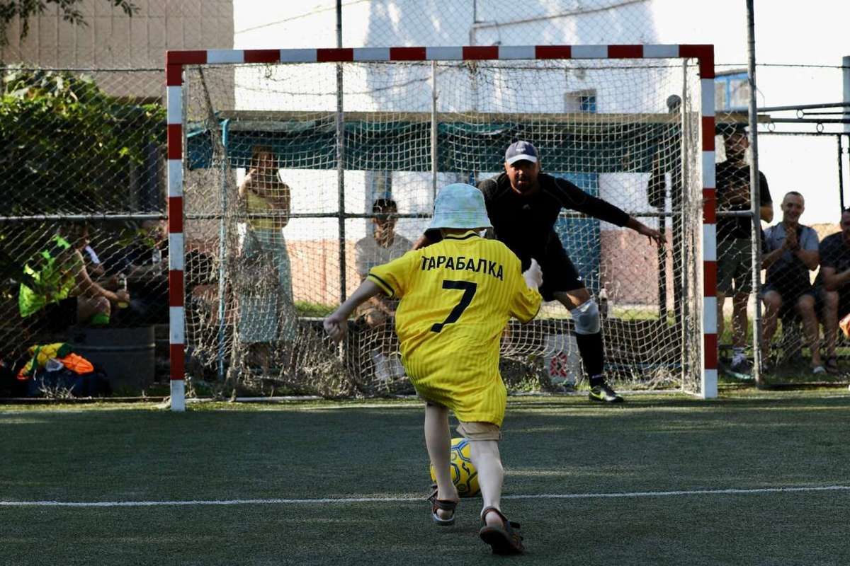Син та побратими Степана Тарабалки зіграли у турнірі з міні-футболу 1
