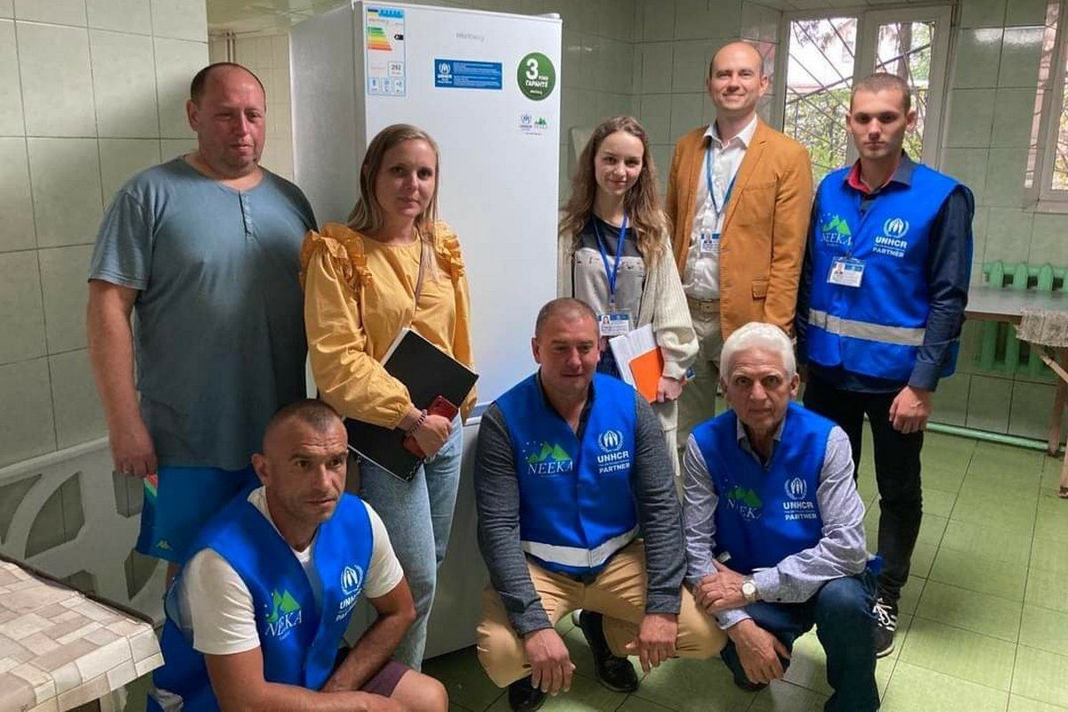 Благодійники передали побутову техніку для коломийських шелтерів 1