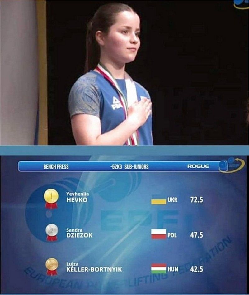 Дівчинка з Городенки стала чемпіонкою з пауерліфтингу 3