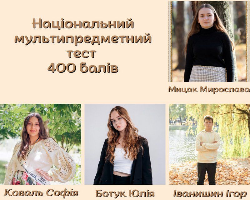 Коломийські ерудити 2022: кращі результати з мультитесту серед наших випускників 2