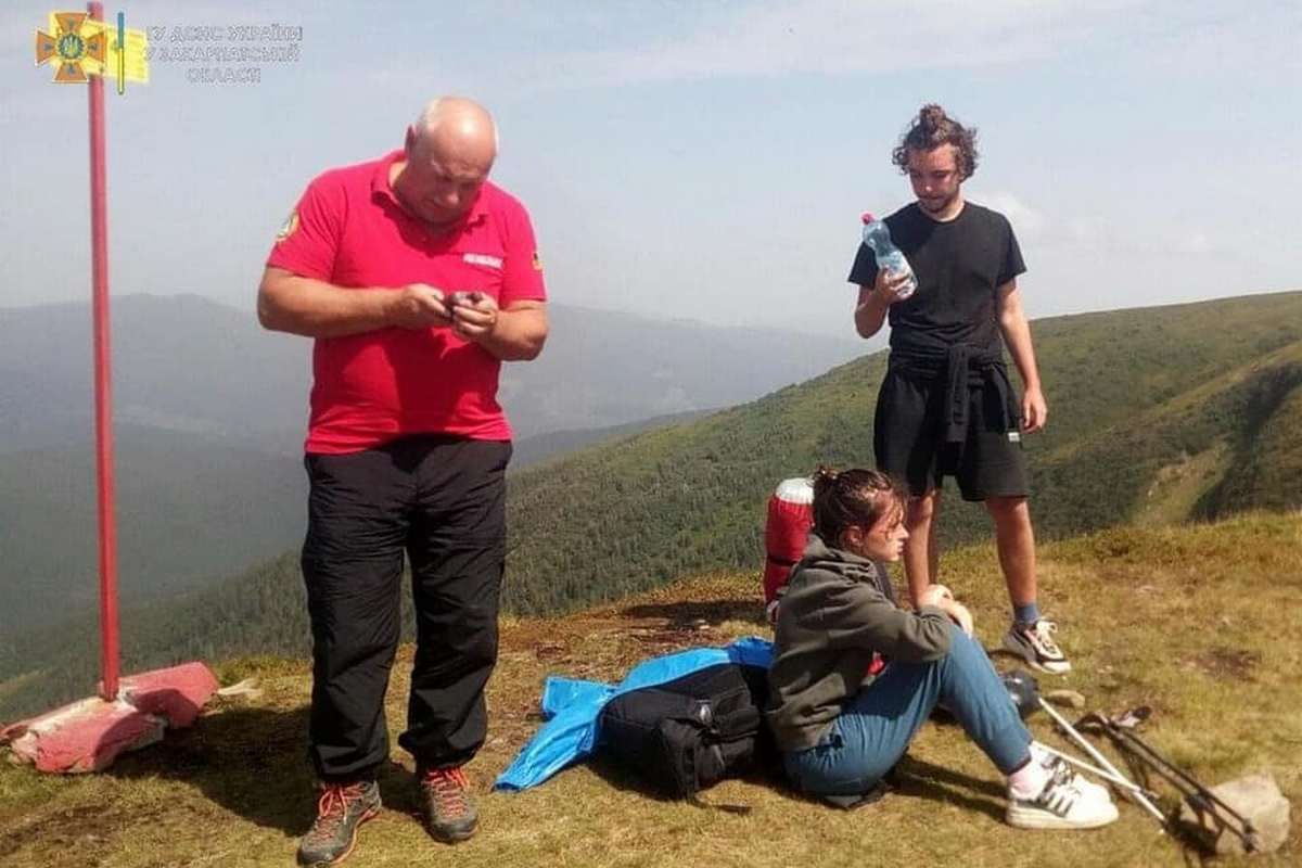 У Карпатах туристці стало погано 1