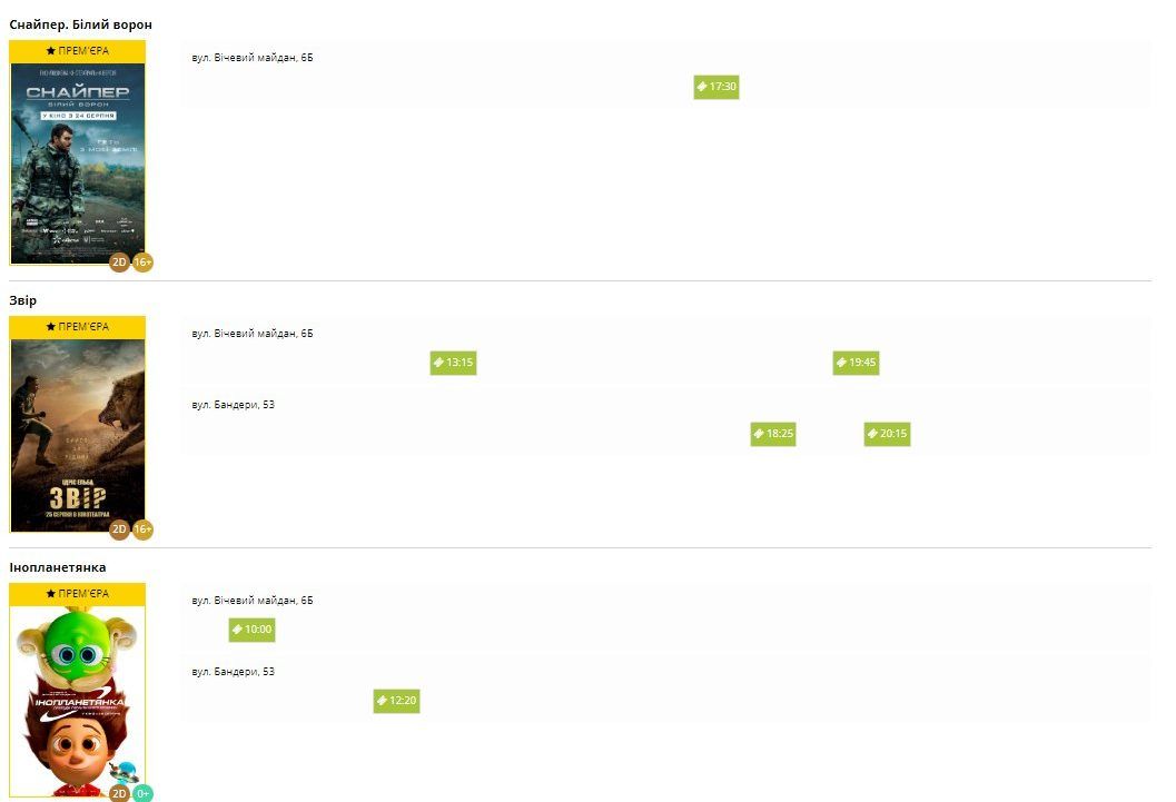 Кілька варіантів проведення суботнього дозвілля у Коломиї 1