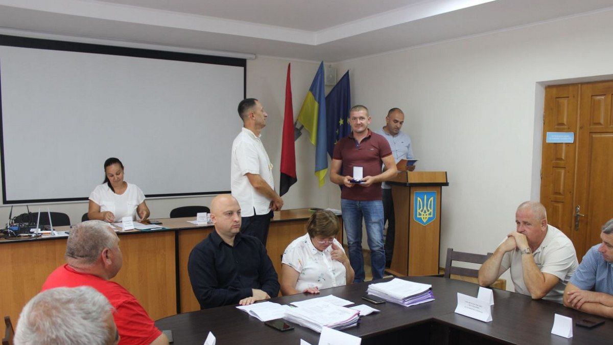 Медаль "Доблесть Прикарпаття" для жителя Марківки 1