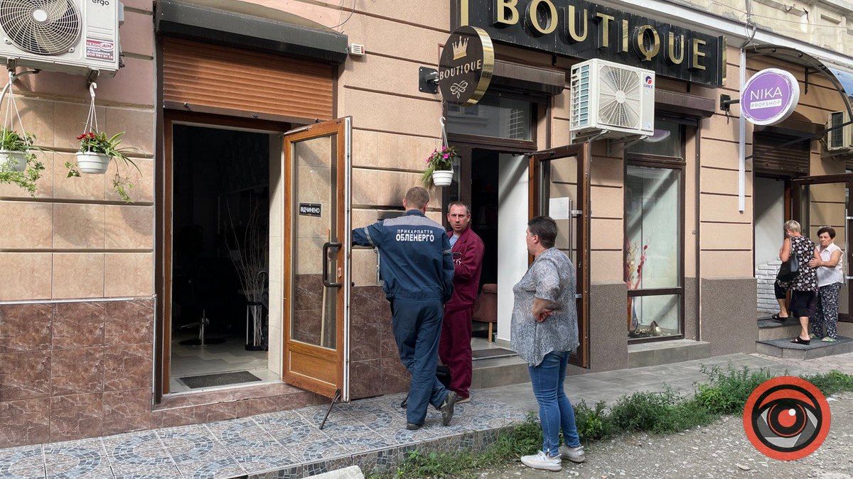 У самому центрі Коломиї загорівся електрощиток 3