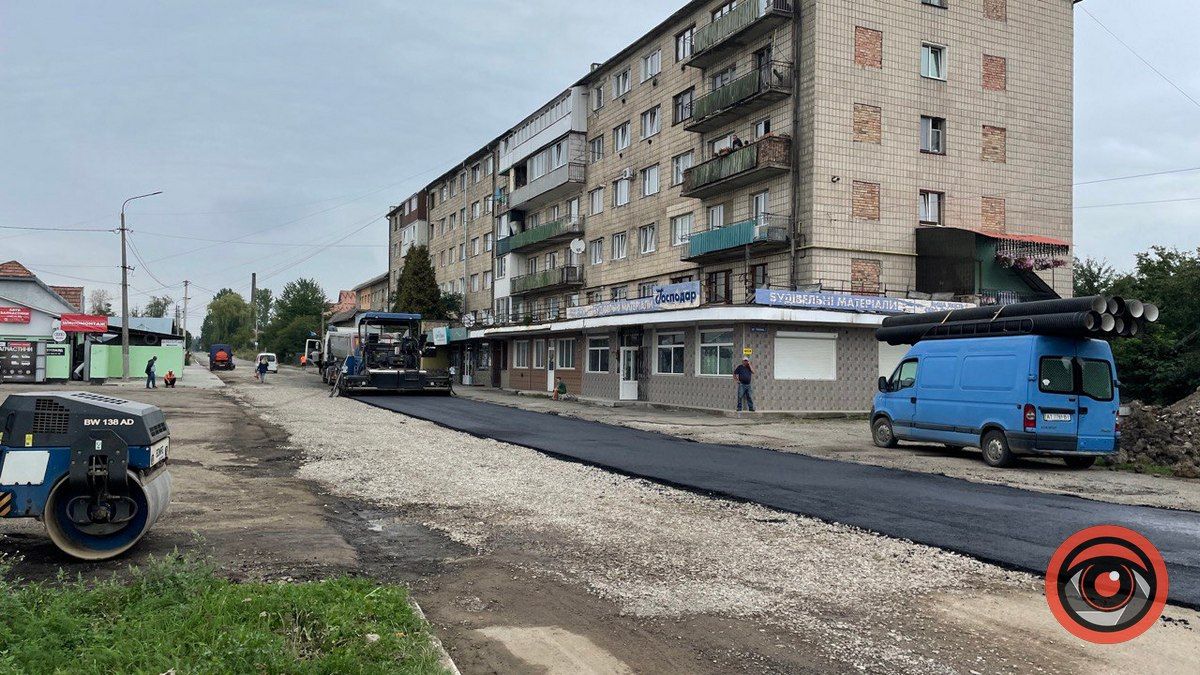 Дорога на вулиці Тютюнника у Коломиї буде як новенька 3