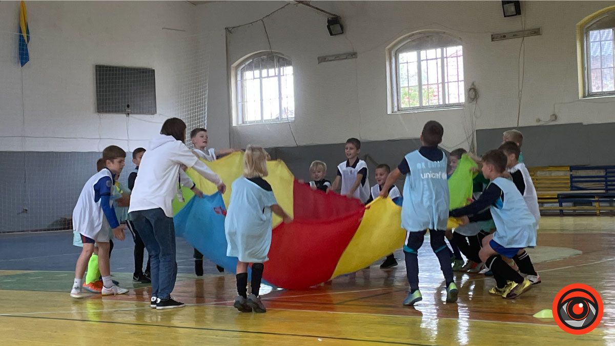 У Коломиї відбувся відкритий урок з футболу 9