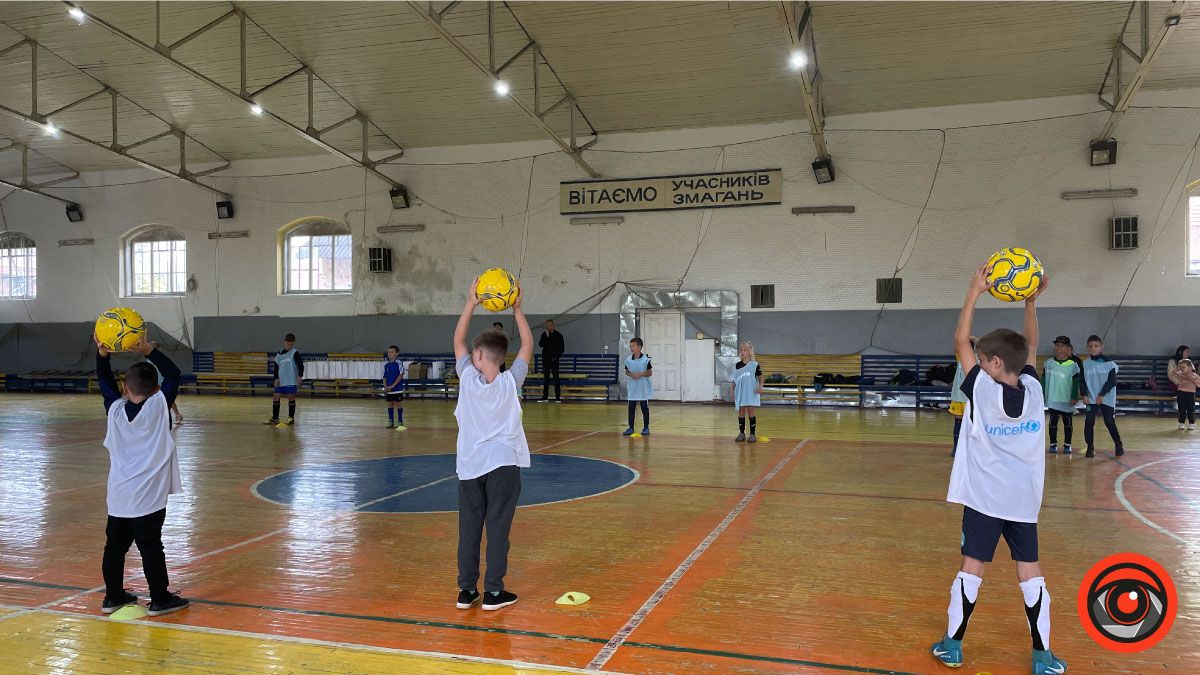 У Коломиї відбувся відкритий урок з футболу 11