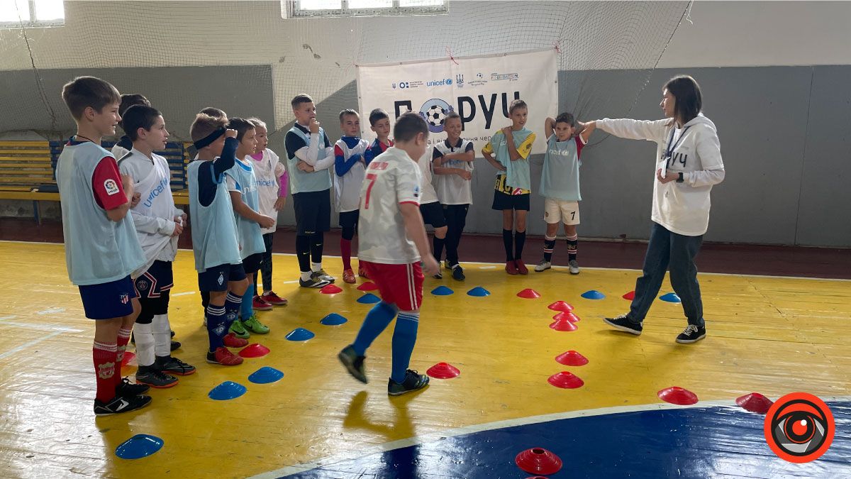 У Коломиї відбувся відкритий урок з футболу 12