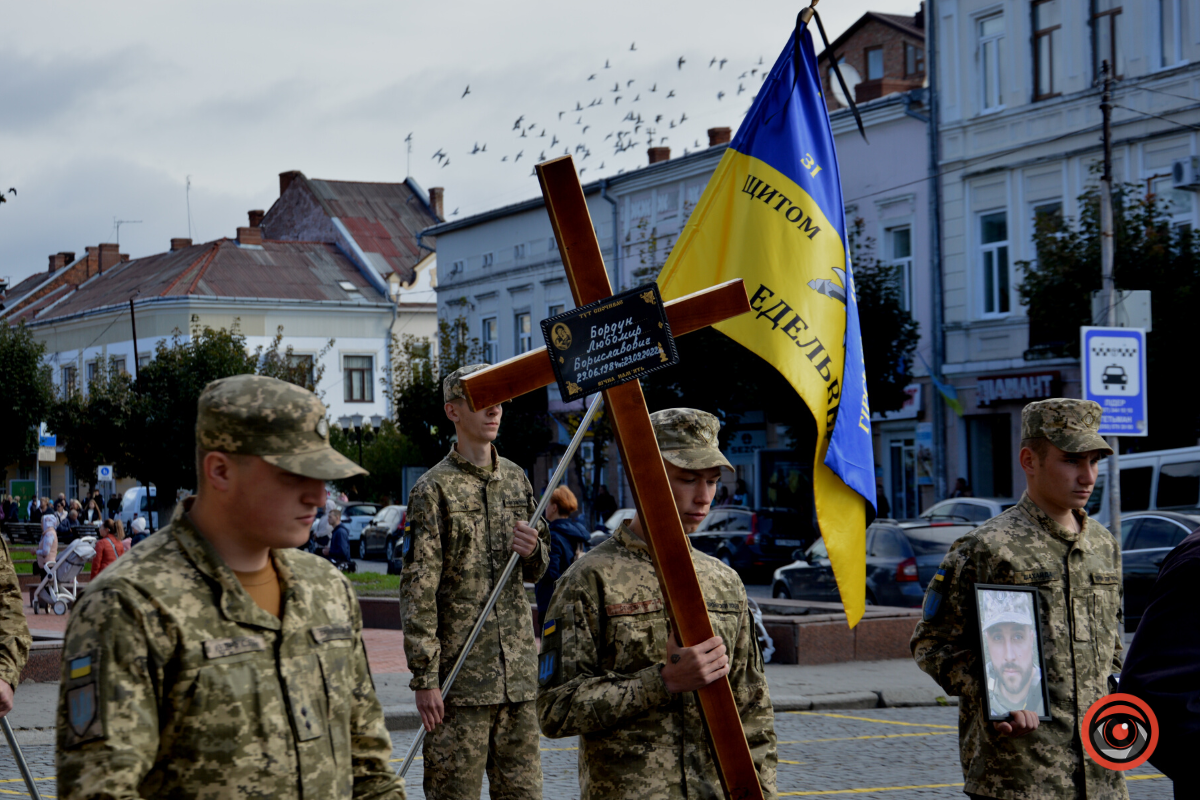 Коломия провела в останню дорогу Любомира Бордуна 5