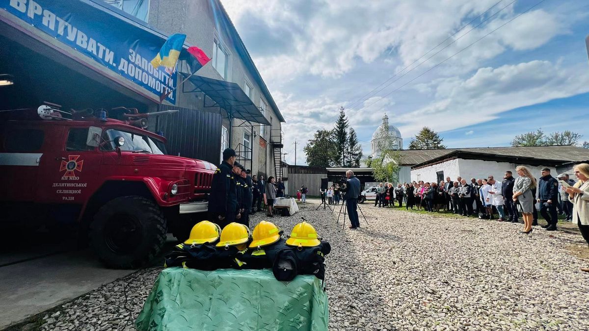 У Білих Ославах відкрили новий підрозділ пожежної охорони 4
