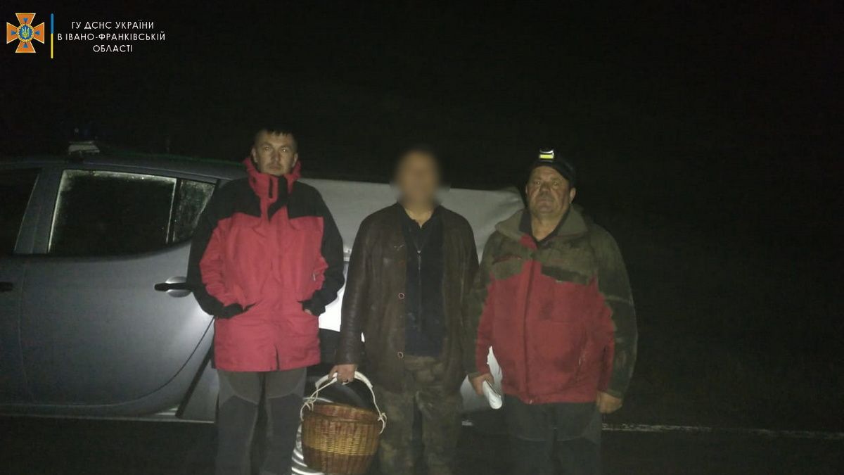 Рятувальники знайшли заблукалого грибника