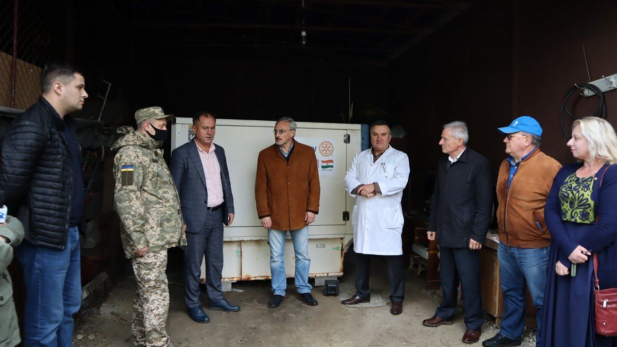 Коломийська інфекційна лікарня отримала потужний генератор 3