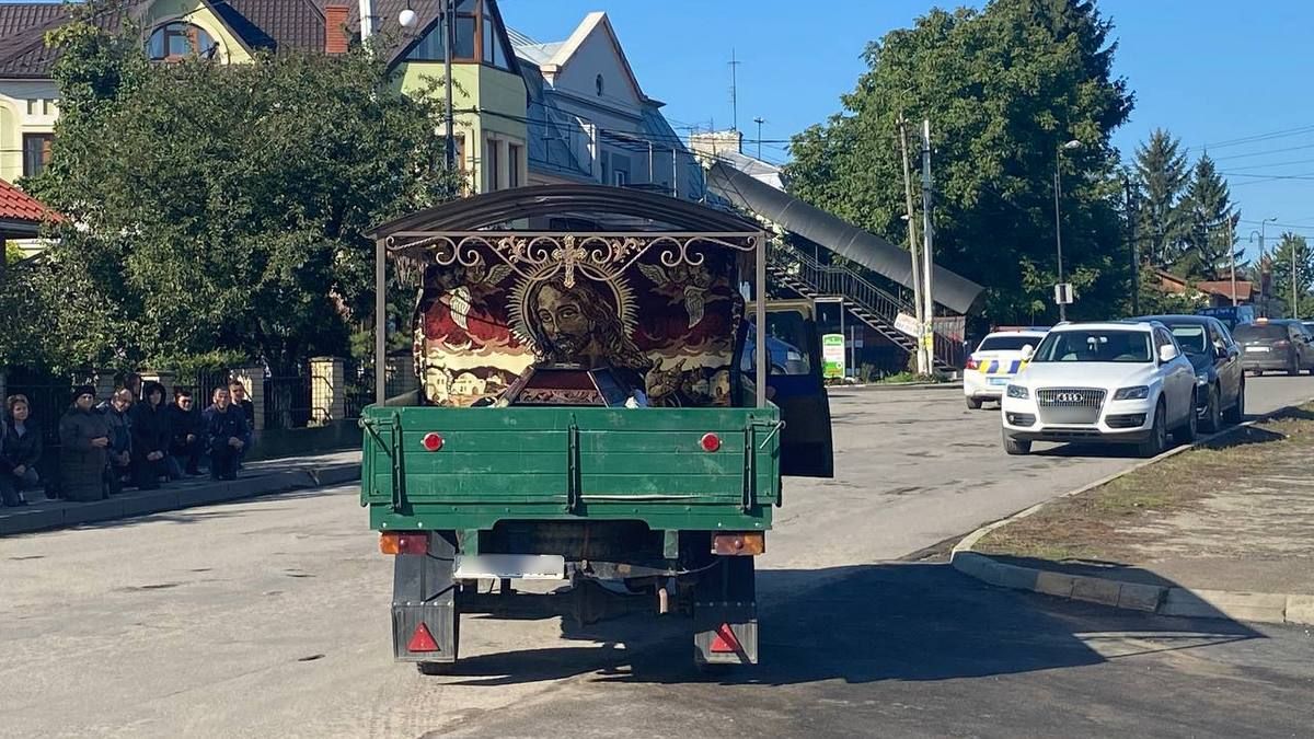 Городенківська громада зустріла загиблого Героя Віталія Палюха 3