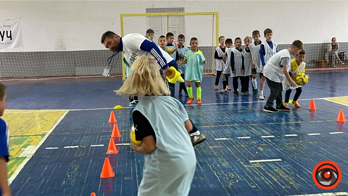 У Коломиї відбувся відкритий урок з футболу 7