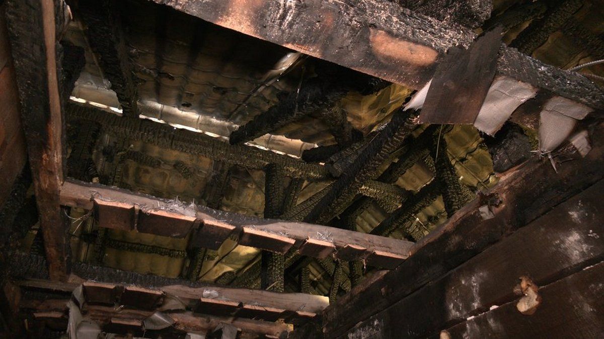 На Косівщині згорів дім сім'ї військовослужбовця 2