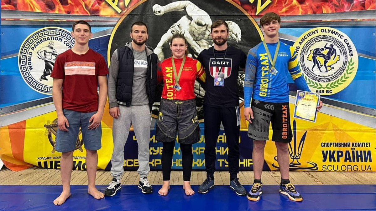 Коломияни отримали призові місця на Чемпіонаті України з грепплінгу 1