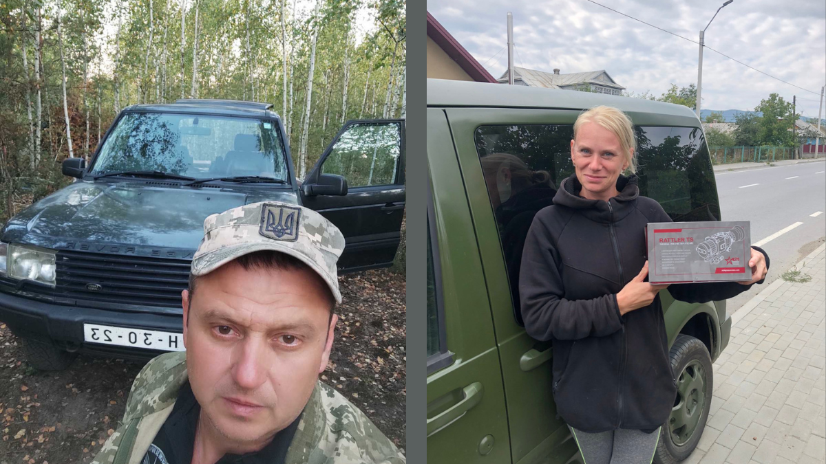 У Ланчині придбали автівки для військових 1