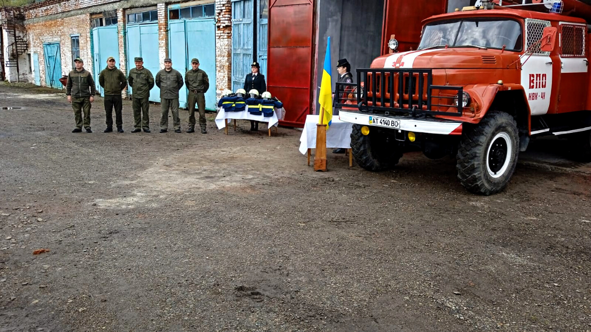 Коломийська громада поповнилася добровільною пожежною командою 1