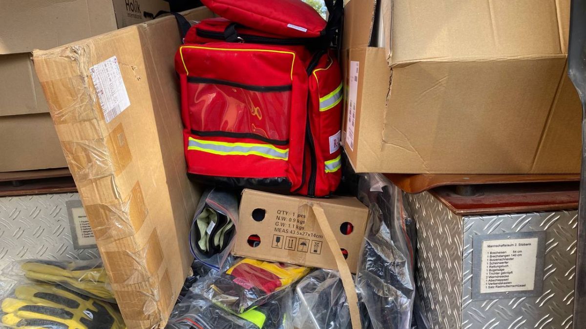 Рятувальники Городенківщини отримали гуманітарну допомогу з Європи 3