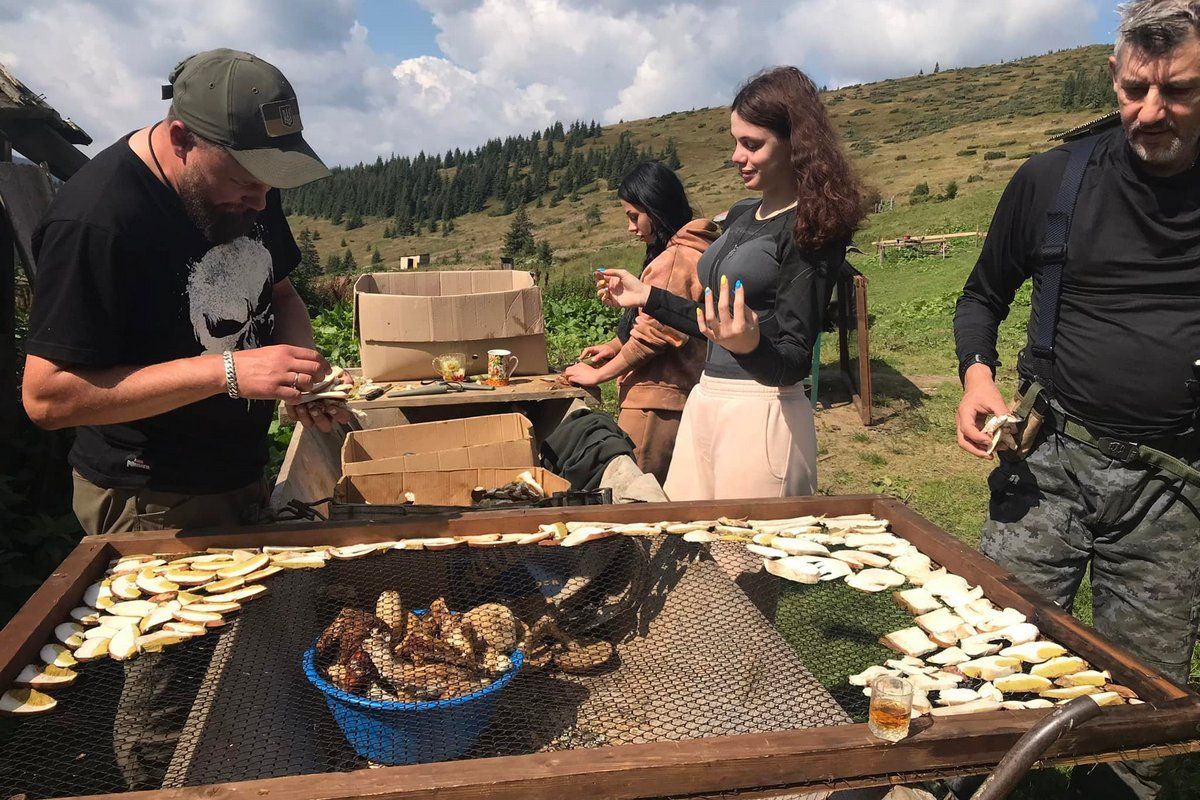 За два дні волонтери назбирали на Верховинщині 400 кг грибів 2