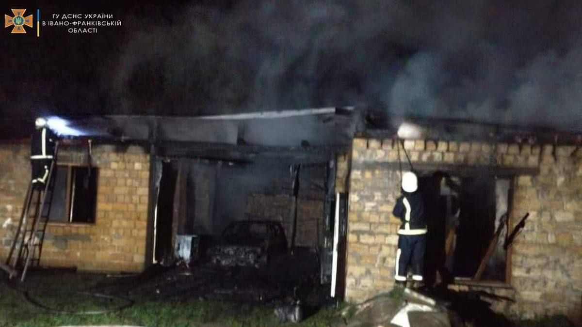 У Косові сталася пожежа - чоловік отримав опіки 1