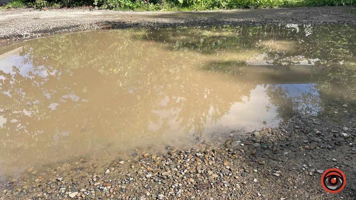 На вулиці Лисенка розлилась справжня водойма або як перепливти ставок 2