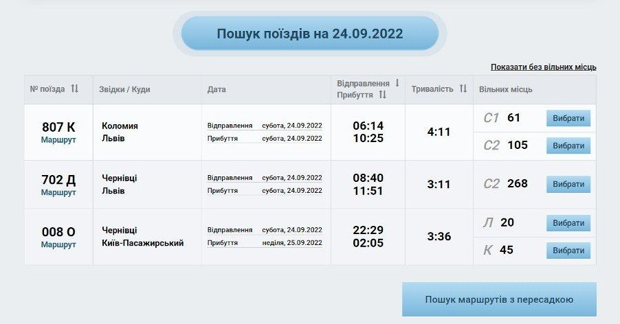 З 24 вересня Прикарпатський експрес знову курсуватиме 1