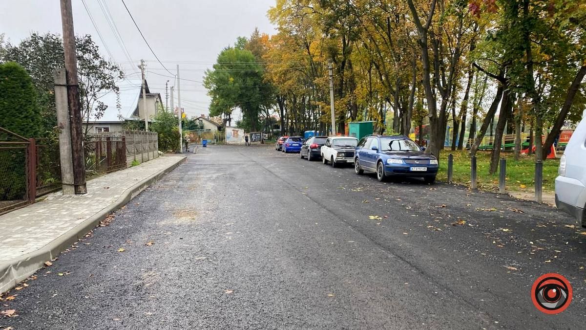 У Коломиї заасфальтували вулицю Новодворського 3