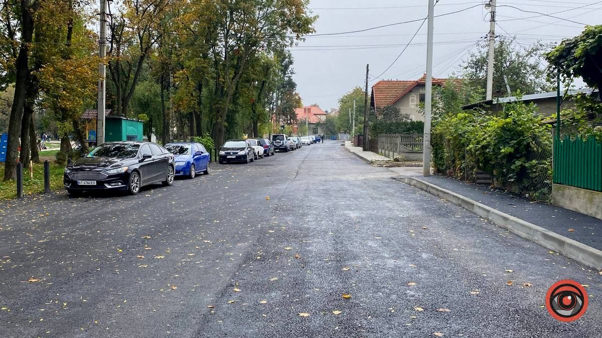 У Коломиї заасфальтували вулицю Новодворського 1