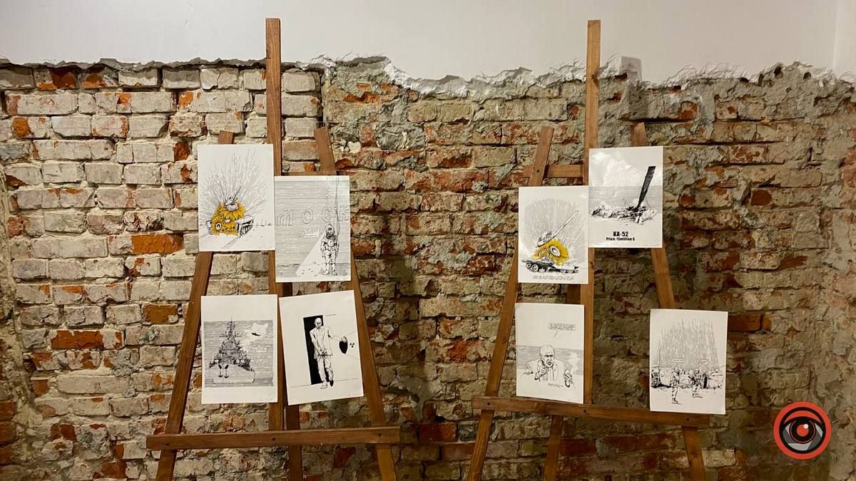 "Графічні рефлексії" | виставка шведського художника 3