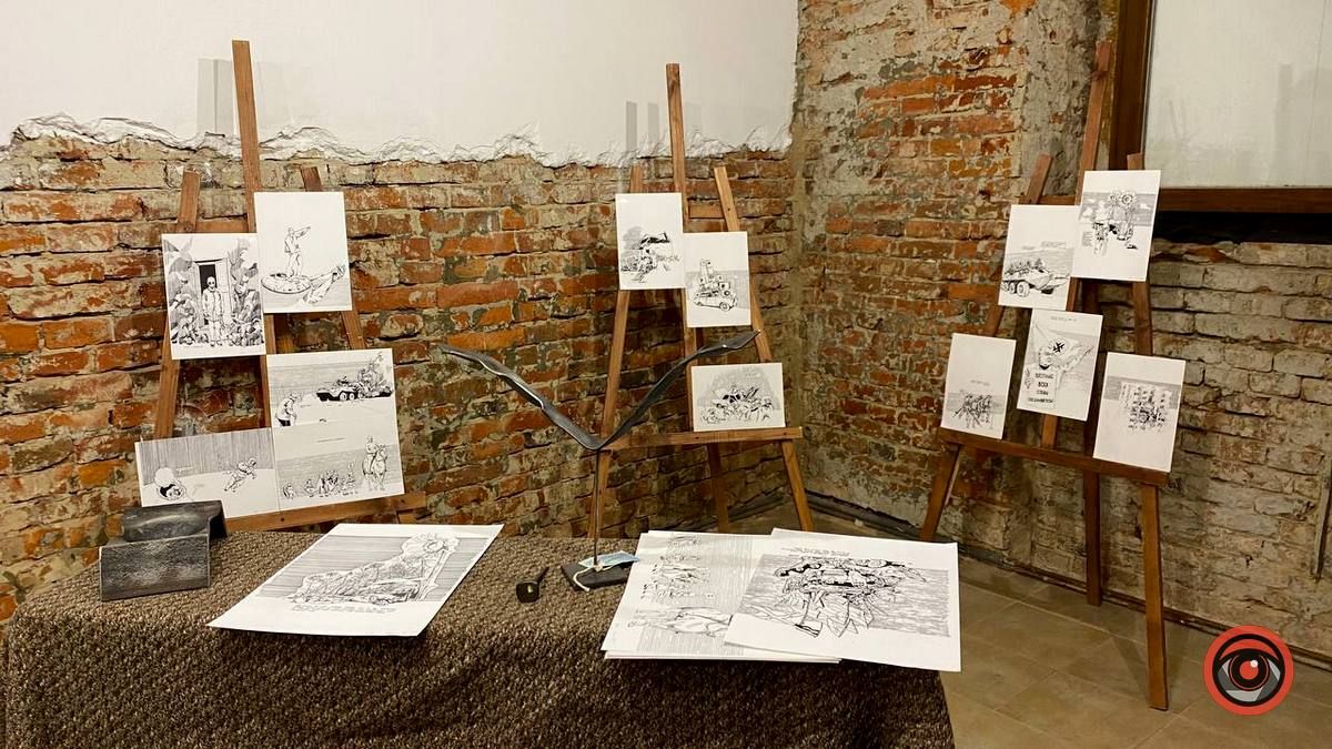 "Графічні рефлексії" | виставка шведського художника 4