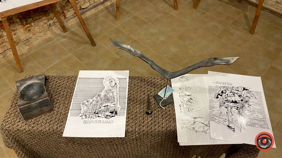 "Графічні рефлексії" | виставка шведського художника 5