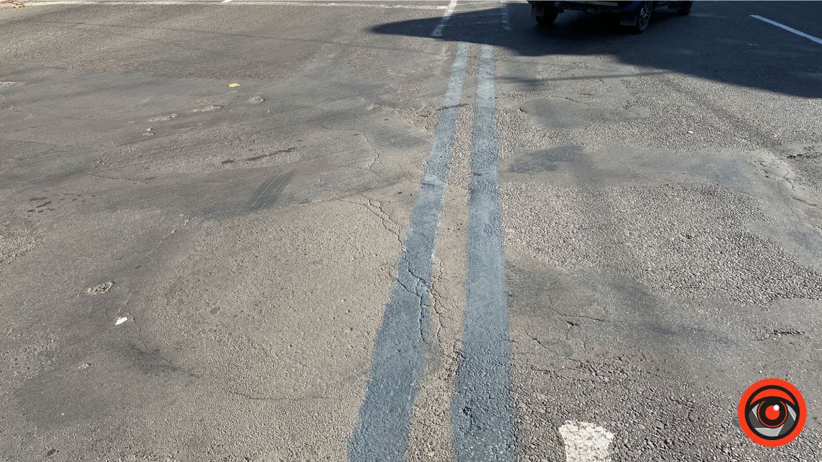 Дорожню розмітку на вул. Карпатській виправили 1