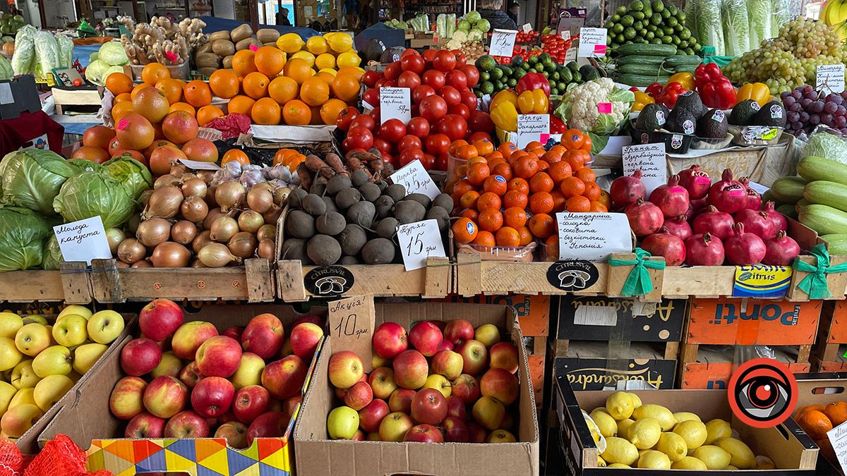 Вартість фруктів у Коломиї наприкінці жовтня 2