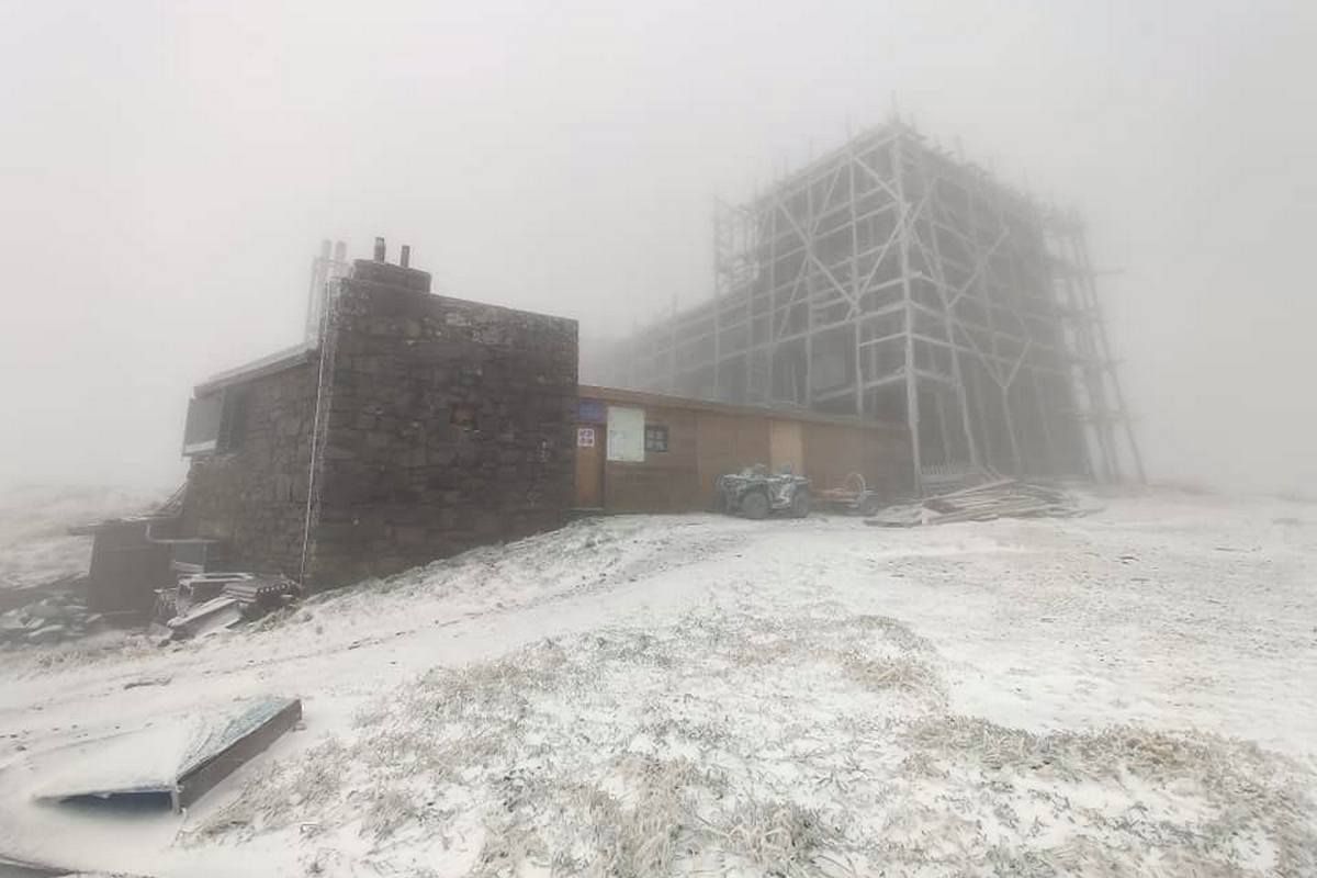 На горі Піп Іван знову засніжило 1