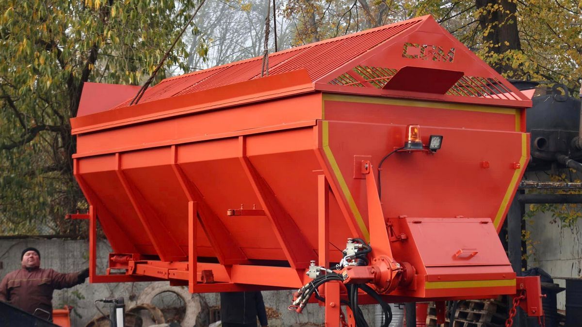 Піскорозкидач для Коломиї