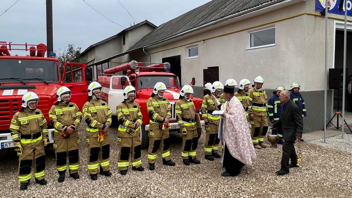 У селі Росохач відкрили підрозділ добровільної пожежної команди 2