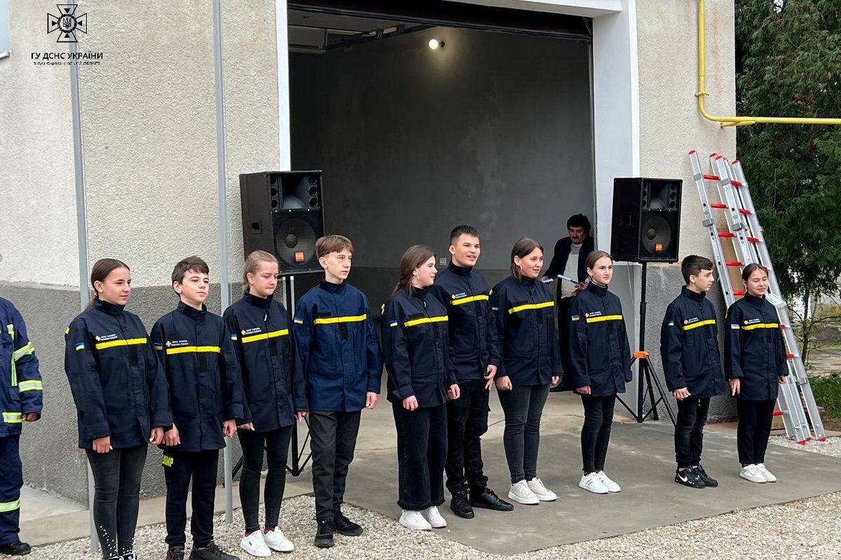 У селі Росохач відкрили підрозділ добровільної пожежної команди 5