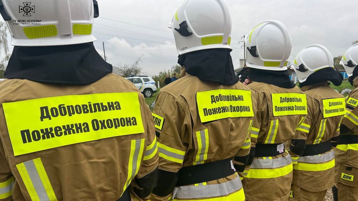 У селі Росохач відкрили підрозділ добровільної пожежної команди